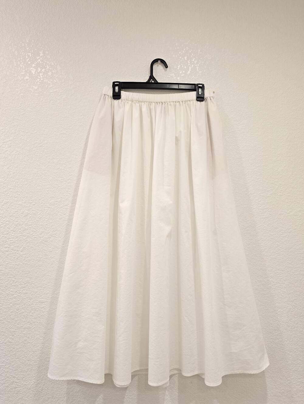 Philosophy White Flowy Maxi Skirt M